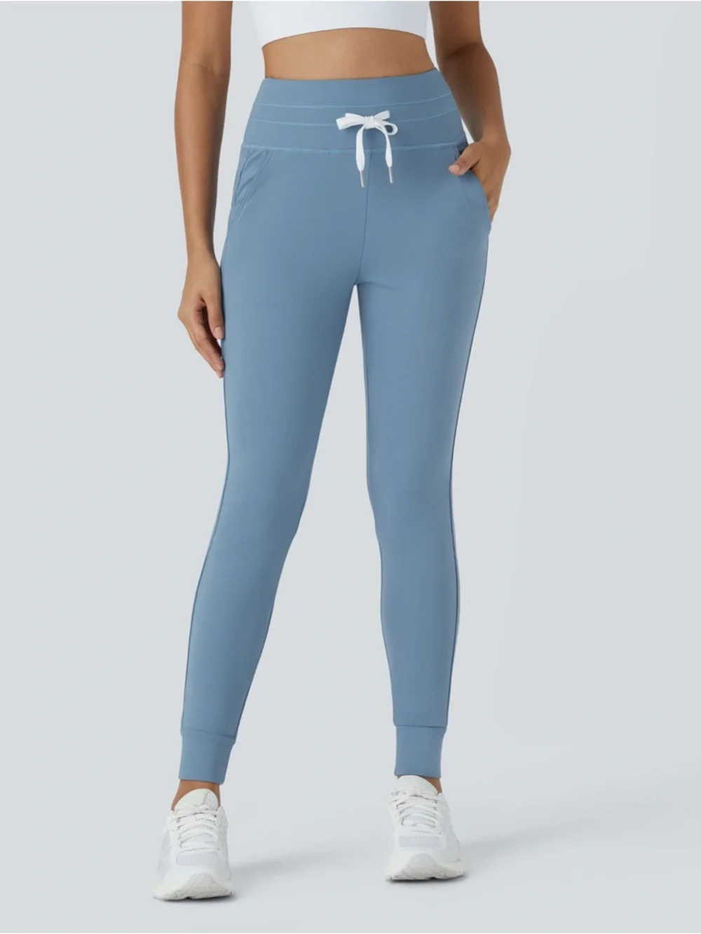 Halara SoftlyZero™ Plush High Waisted Pocket Joggers - Picture 3 of 7